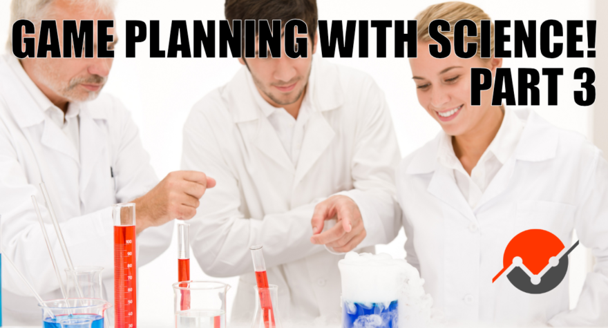 Video Game Statistics featured image of three scientists talking